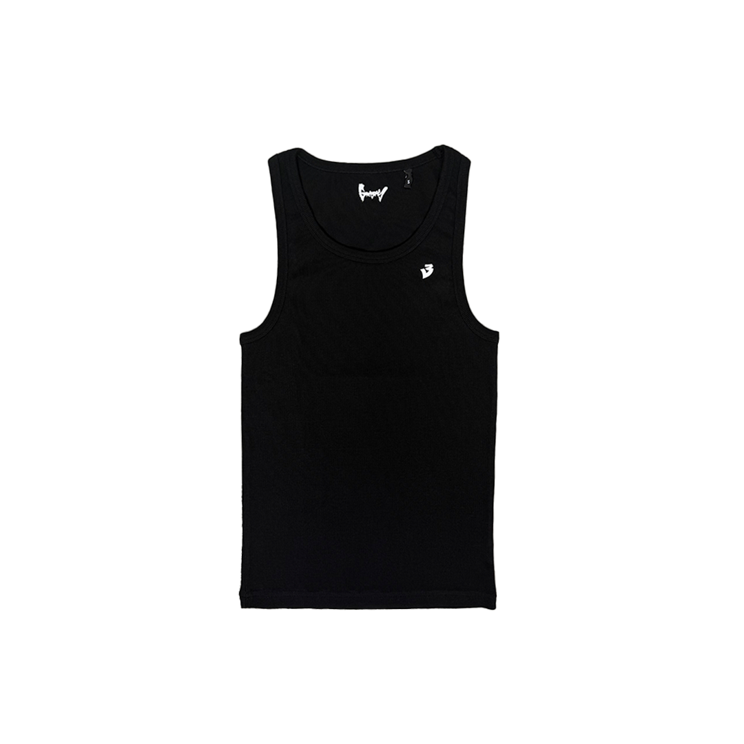 Original Z Black Slim Ribbed Tank