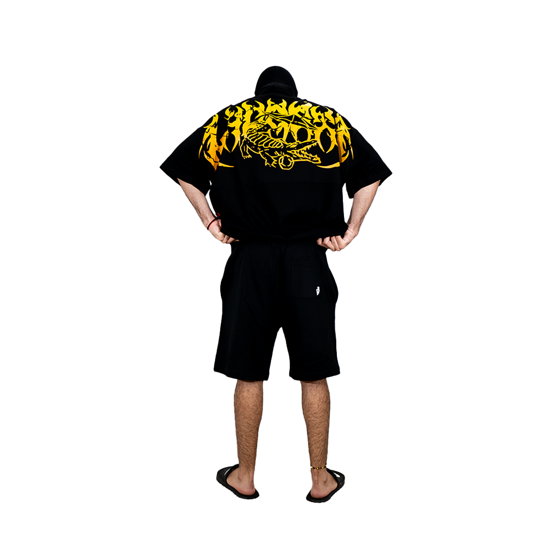 Aggressive Black Tee