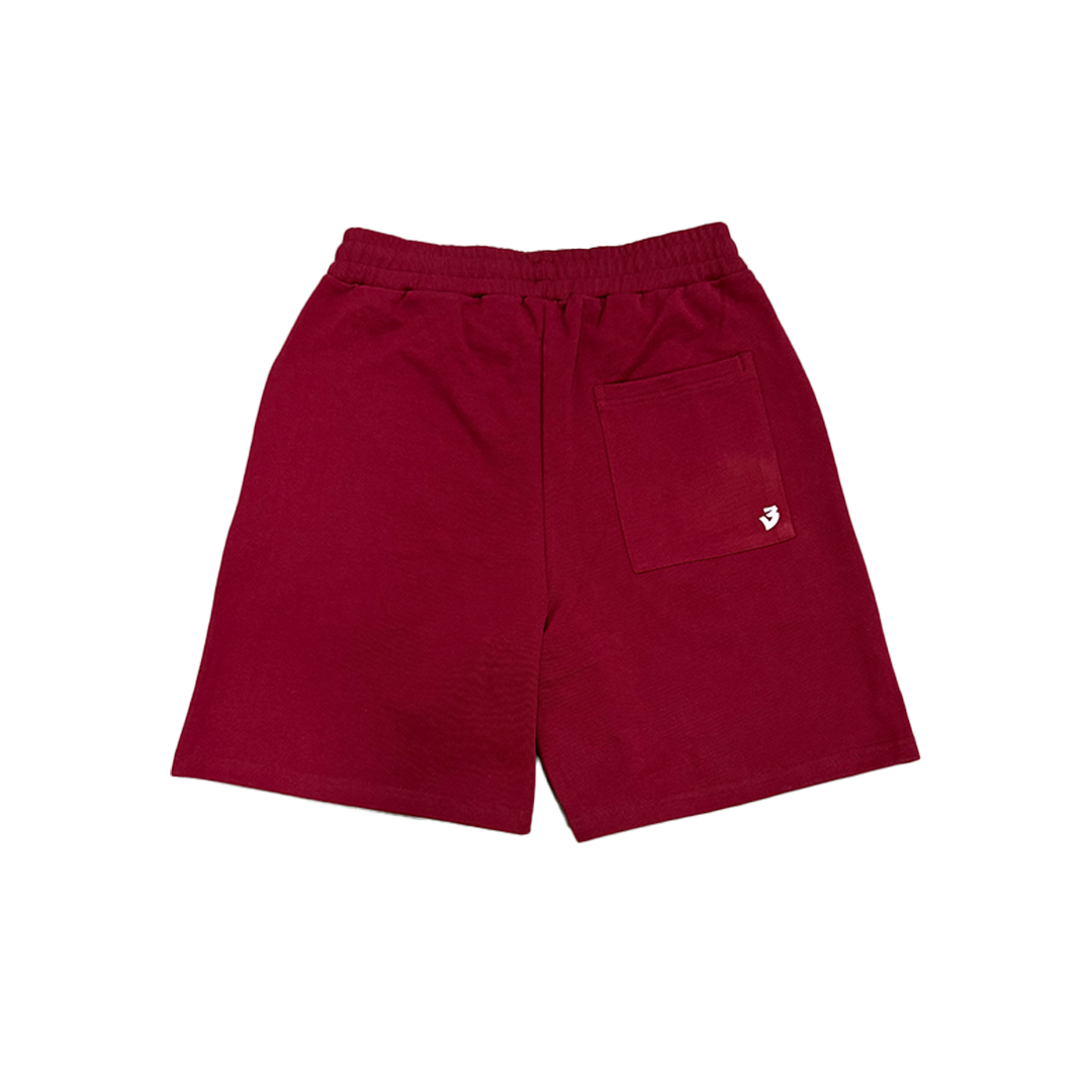 LACOSTA LUXURY Burgundy Shorts
