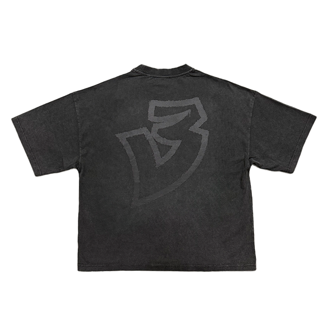 Original Z Black Oversized Boxy T-Shirt