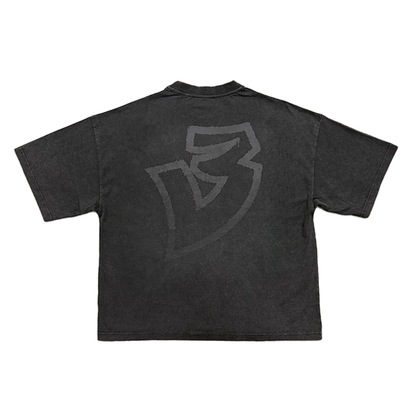 Original Z Black Oversized Boxy T-Shirt