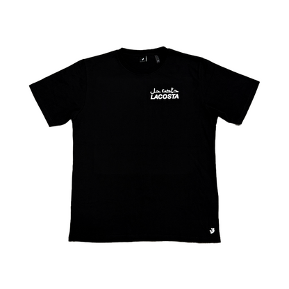 LACOSTA Black Regular Tee