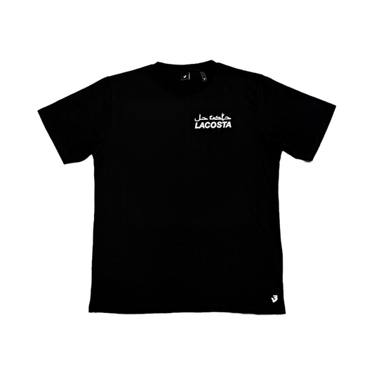 LACOSTA Black Regular Tee