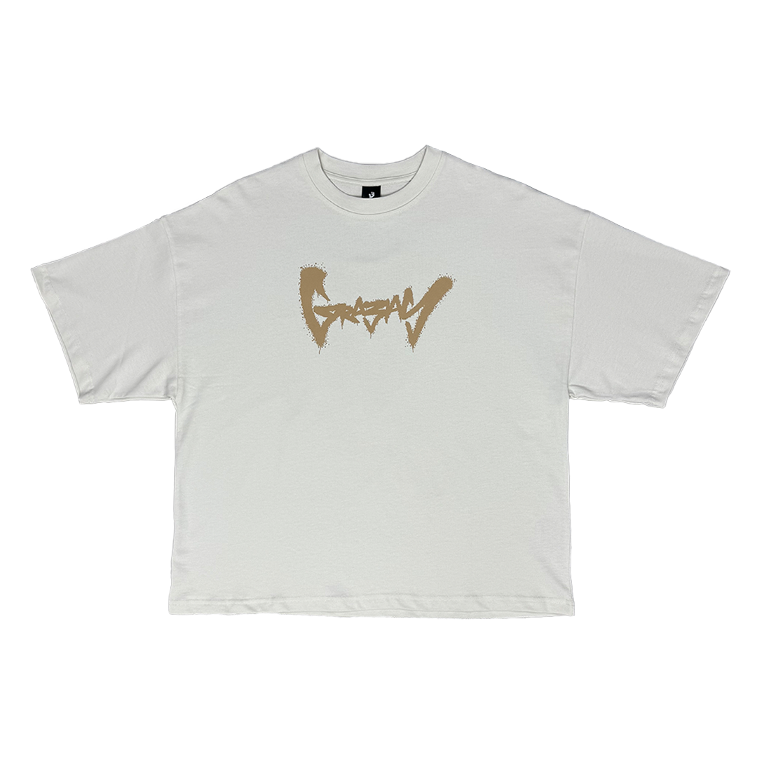 Original Z Cream Oversized Boxy Tee
