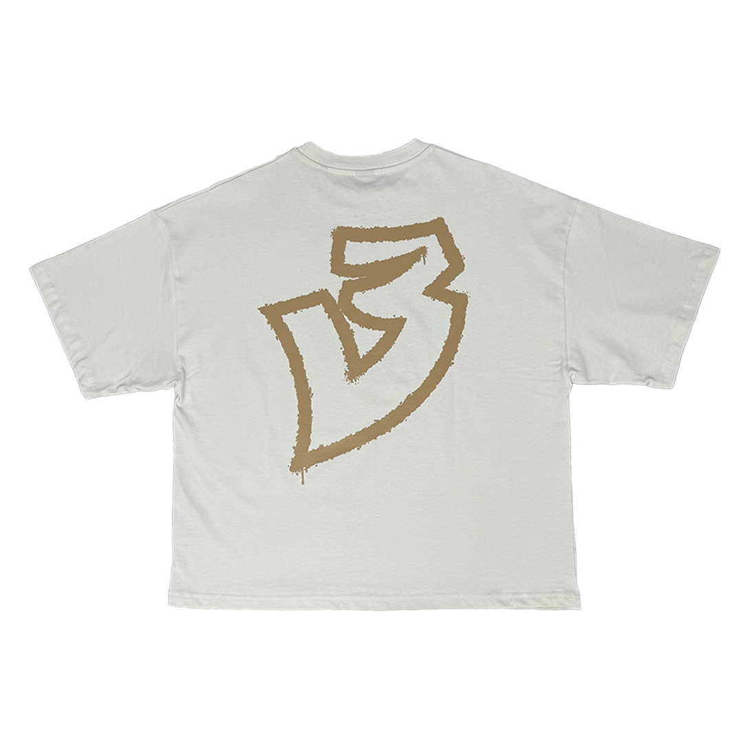 Original Z Cream Oversized Boxy Tee