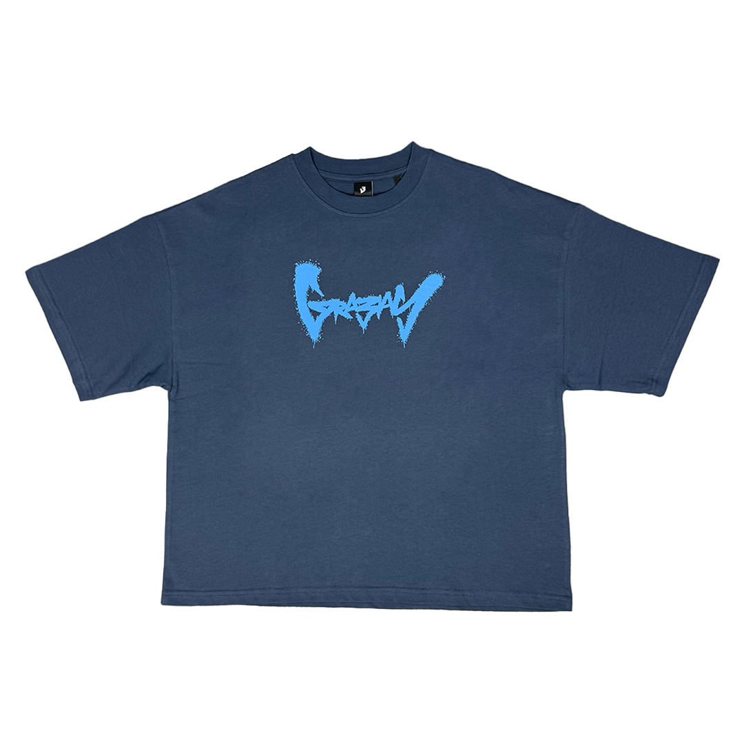 Original Z Navy Oversized Boxy Tee