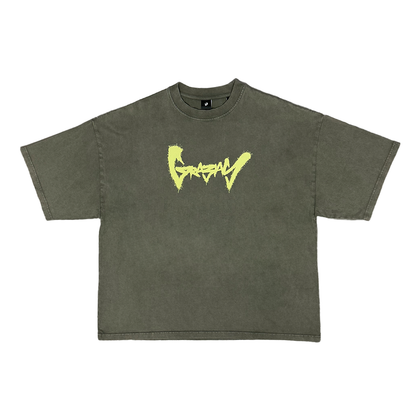 Original Z Olive Oversized Boxy Tee