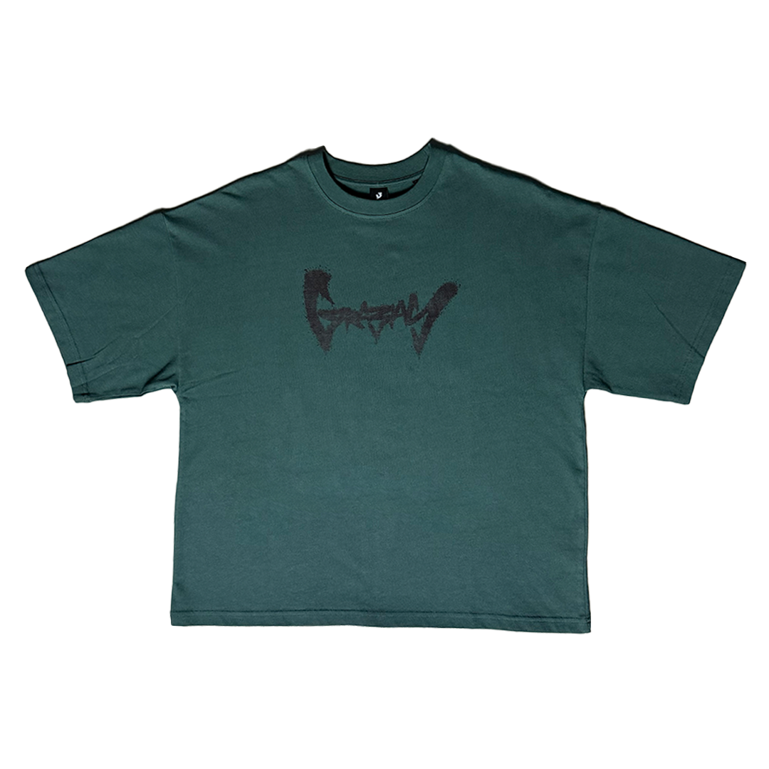 Original Z Green Oversized Boxy Tee