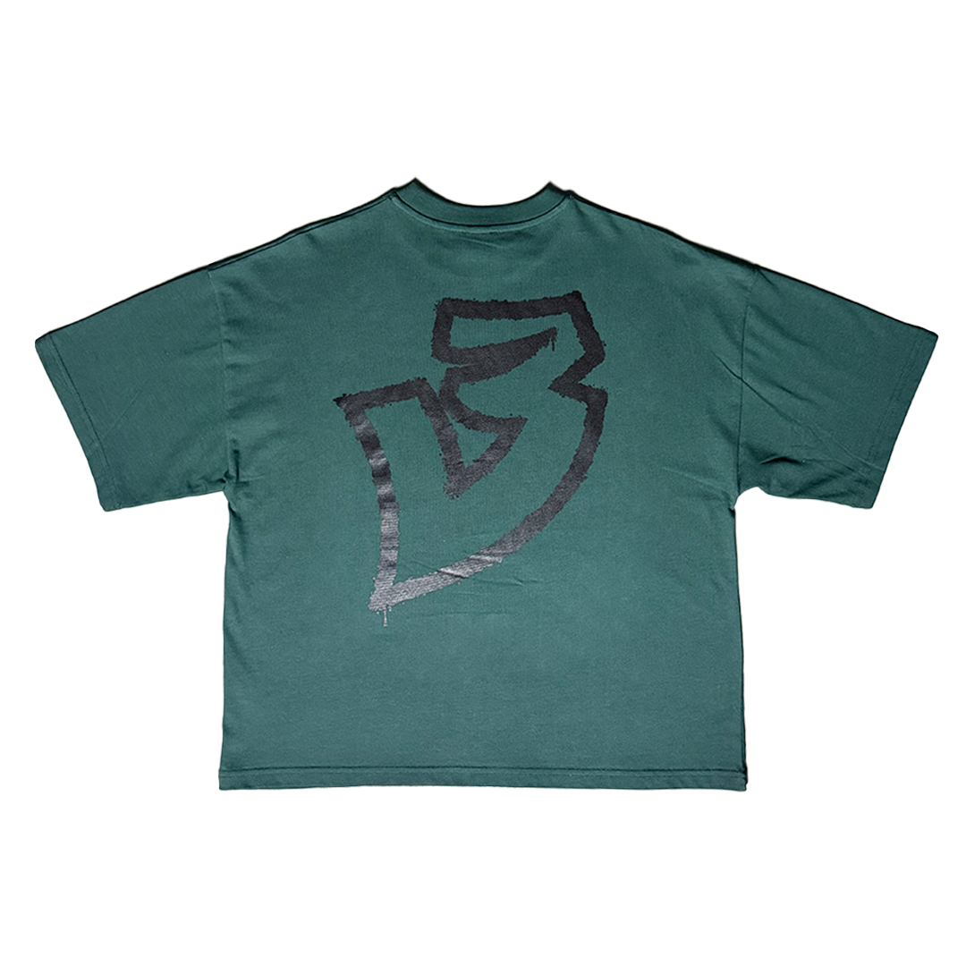 Original Z Green Oversized Boxy Tee