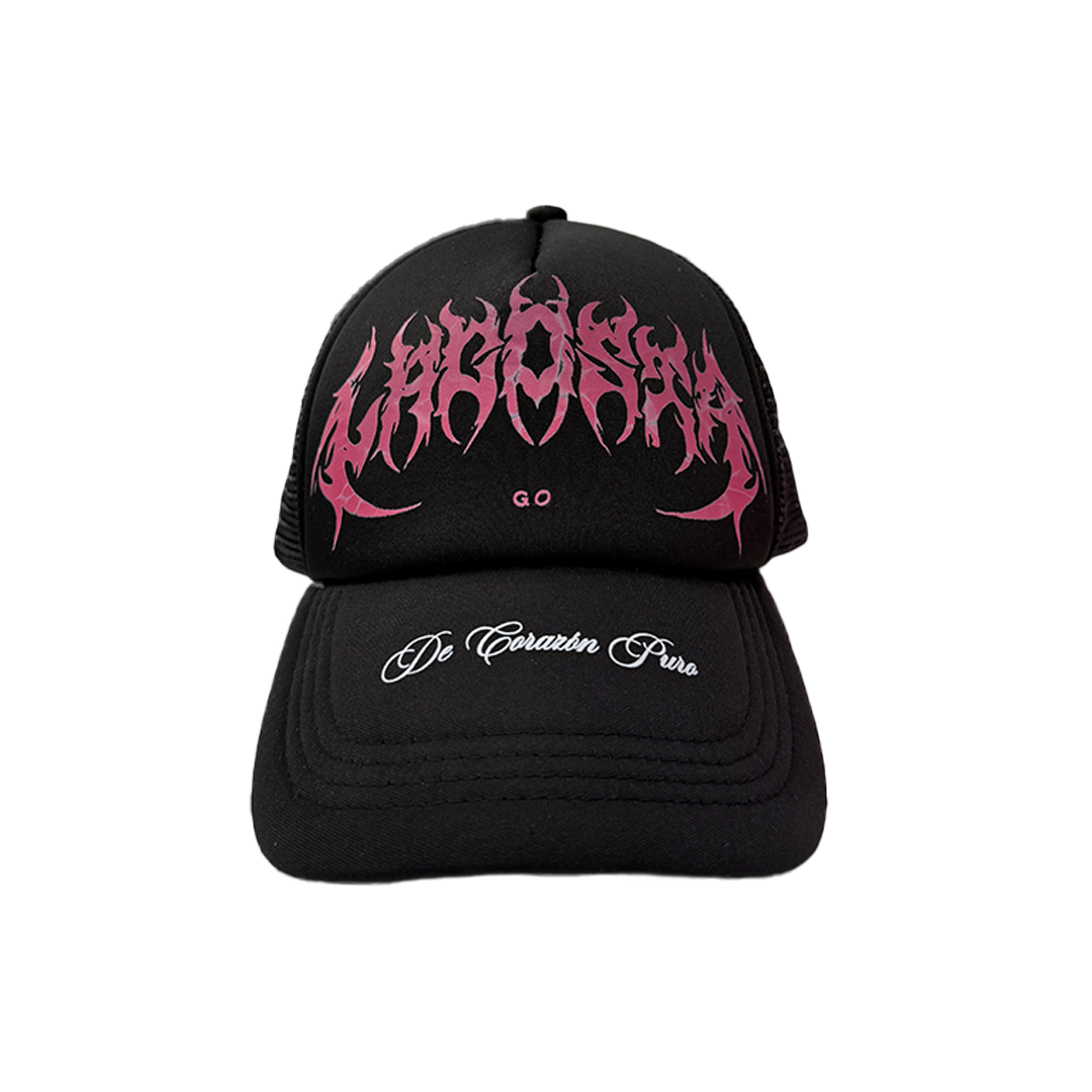 LACOSTA Black Pink Cap