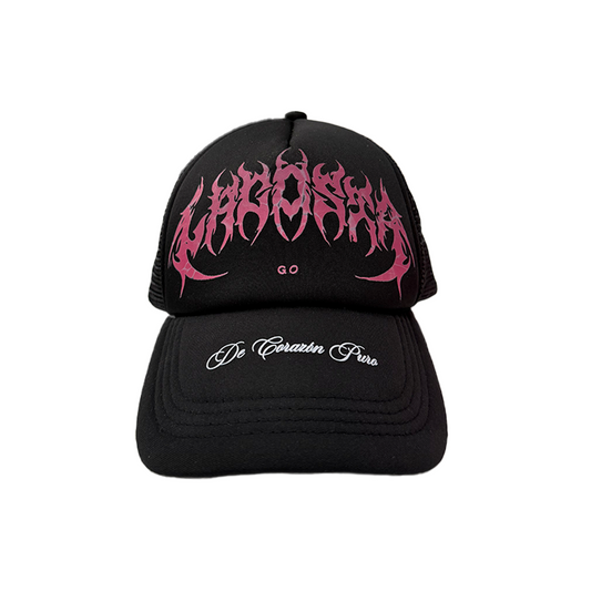 LACOSTA Black Pink Cap